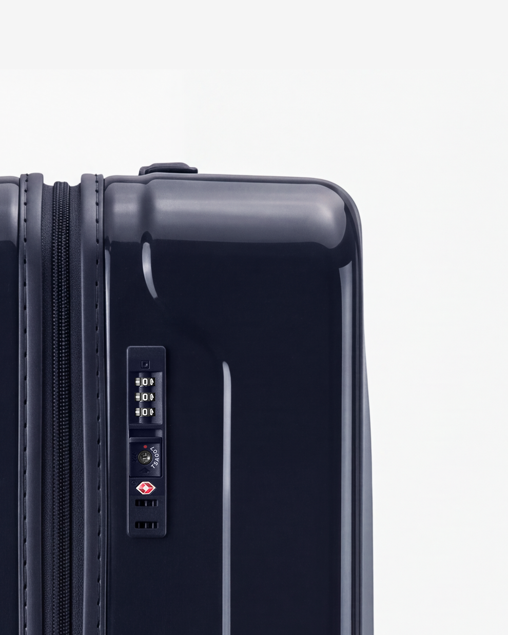 International Travel Luggage Set Hardshell suitcases in Navy Blue ...