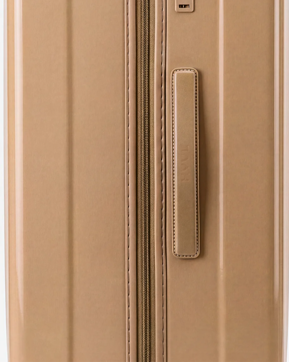 HYVL Checked Medium Hard Shell Suitcase in Tan – HYVL Travel